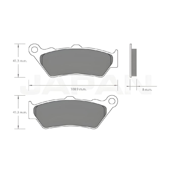 Pastilla de Freno para BMW F750GS / F850GS /F800GS /F900GS– Delantera