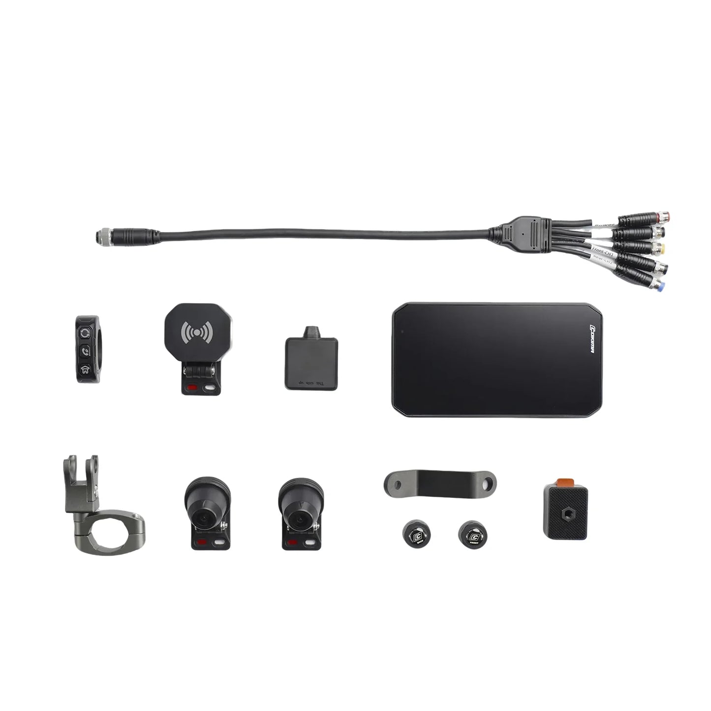 Pantalla 5.5" CarPlay y Android Auto para Motos con cámaras - Universal - Compatible con BMW GS, KTM, Royal Enfield, y más