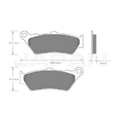 Pastilla de Freno para  BMW ￼F750GS / F850GS /F800GS /F900GS– Delantera