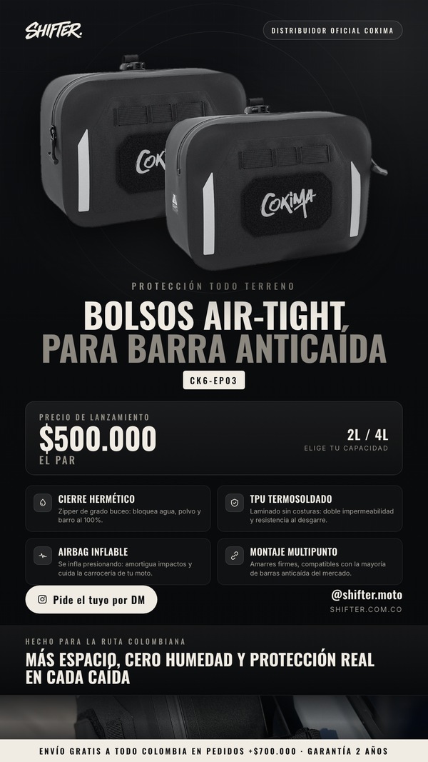 Crashbags inflables Cokima